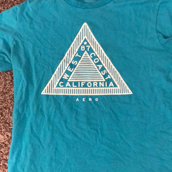 Aeropostale Light Blue Tee - Picture 1 of 2